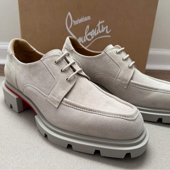 Christian Louboutin Crosta Our Georges Loafers Flat in Goose | Size 44 | BNWB - Picture 9 of 16